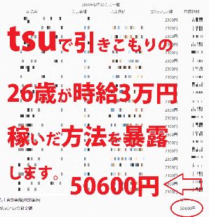 tsuで引きこもりの26歳が時給3万円稼いだ方<br />法
